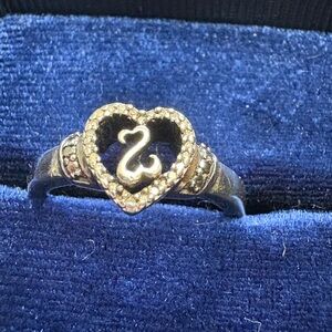 Ring Heart-Shaped open heart logo Zales